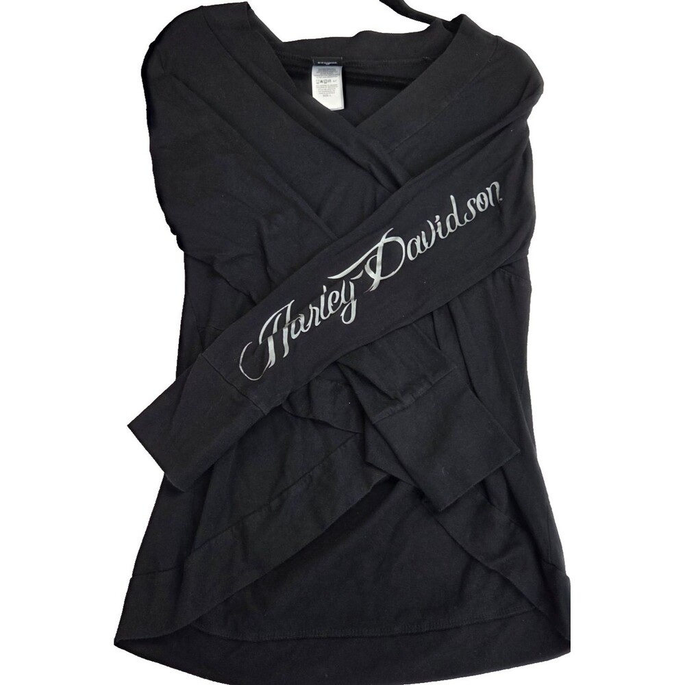 Harley-Davidson Women’s Black Long Sleeve Kingman AZ Shirt Size Large